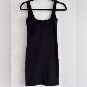 Forever 21 Ribbed Tank dress in Black size S